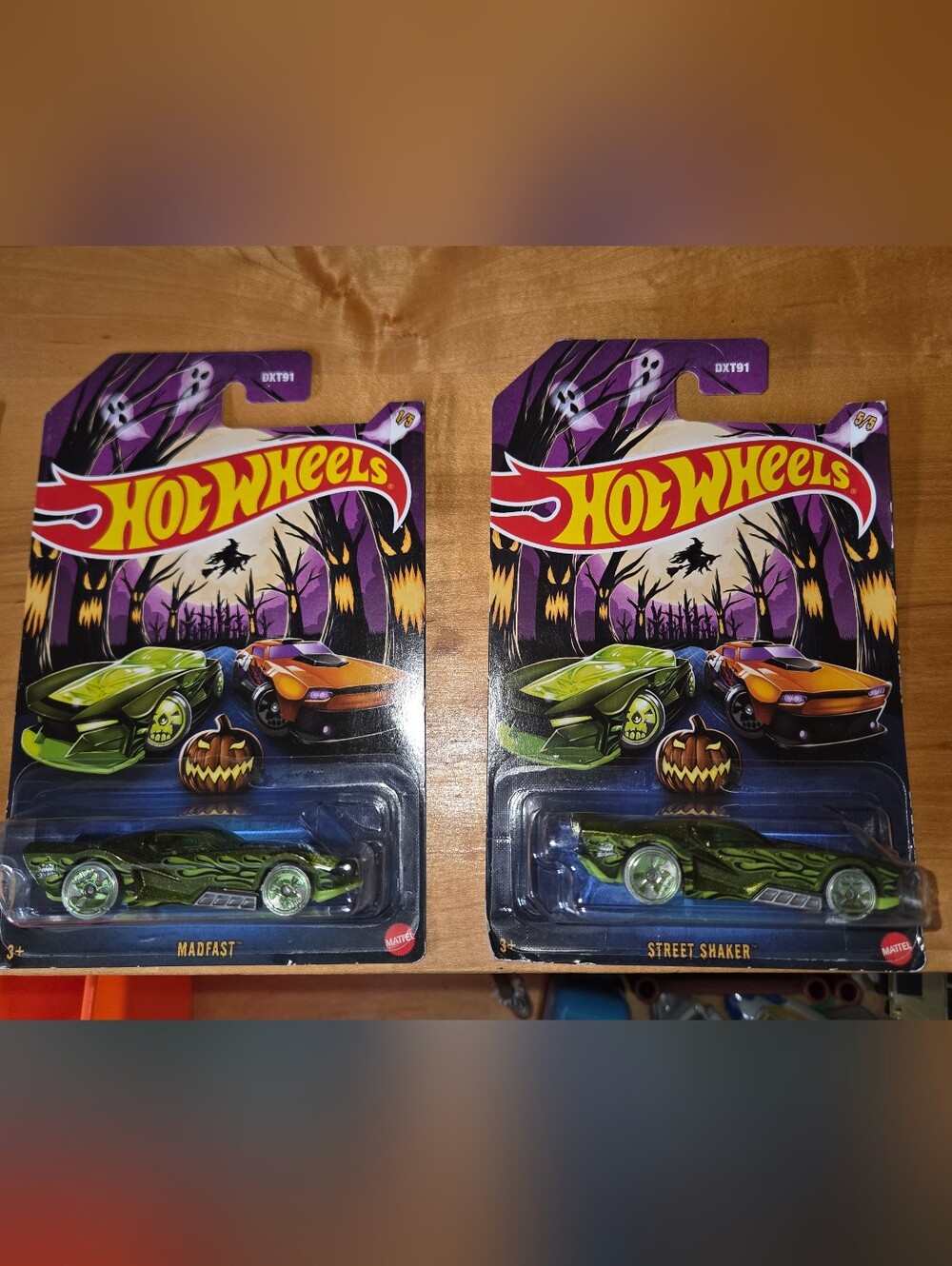 ERROR NEW Hot Wheels 2024 HW Halloween 5/5 Green Street Shaker Car Madfast 1/5 - Picture 13 of 16